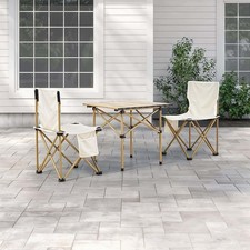 Beige Portable Folding Camping