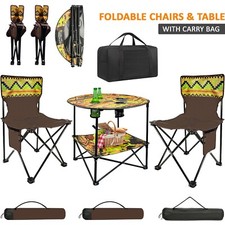 Camping Table & Chair Set 3PC
