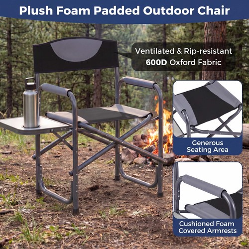 Camping chair padded with - chair,