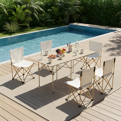 Foldable camping table and - camping,